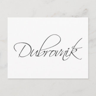 Cartão Postal Dubrovnik