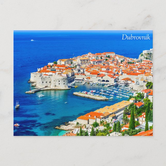 Cartão Postal Dubrovnik (Frente)