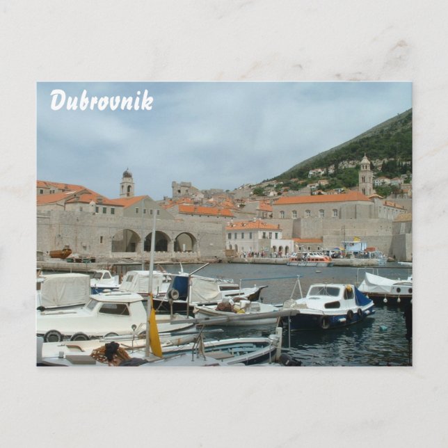 Cartão Postal Dubrovnik (Frente)
