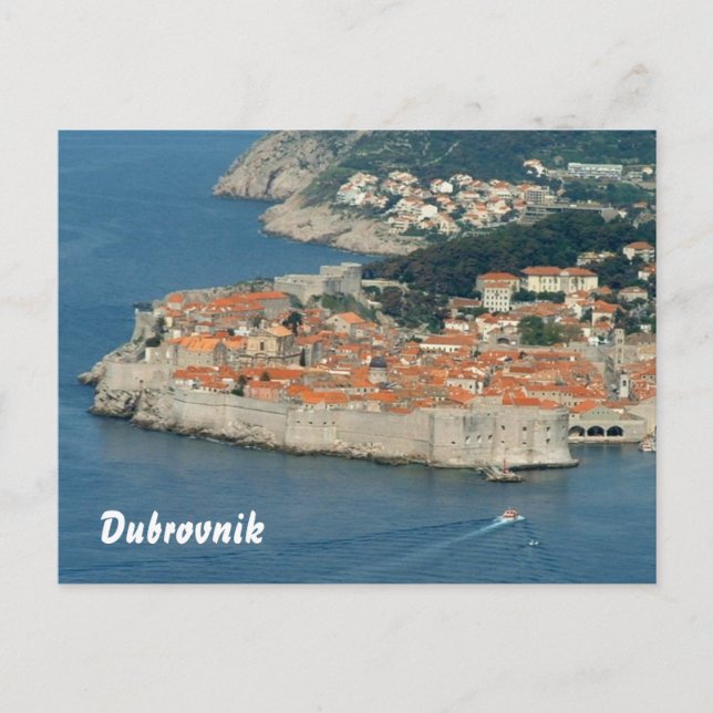 Cartão Postal Dubrovnik (Frente)