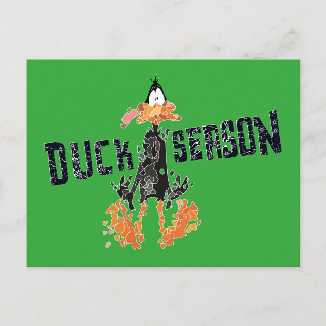 Cartão Postal "Duck Season" (Estação de Duck) desintegrado do DA (Frente)
