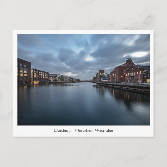 Cartão Postal Duisburg Alemanha (Frente)