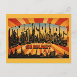 Cartão Postal Duisburg Alemanha Landschaftspark