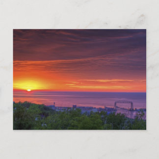 Cartão Postal Duluth Sunrise