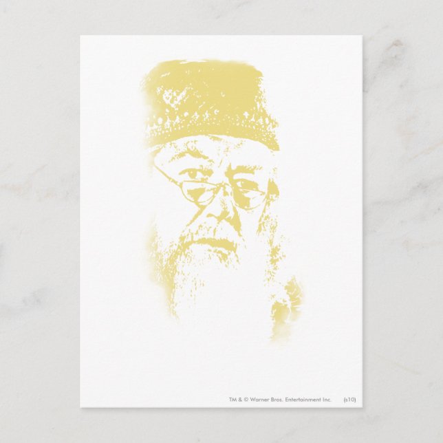 Cartão Postal Dumbledore (Frente)