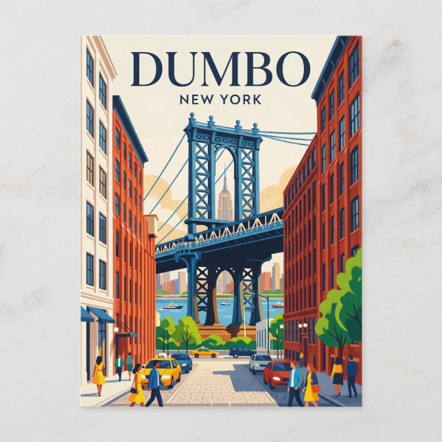 Cartão Postal Dumbo EUA (Frente)