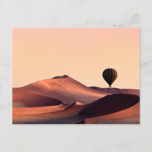 Cartão Postal Dunas da Namíbia no Parque Nacional Namib-Naukluf