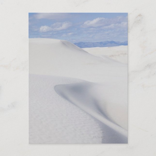 Cartão Postal Dunas de Areia do Deserto (Frente)