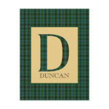 Duncan Tartan Monograma D