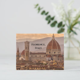 Cartão Postal Duomo di Firenze Florence Itália Design