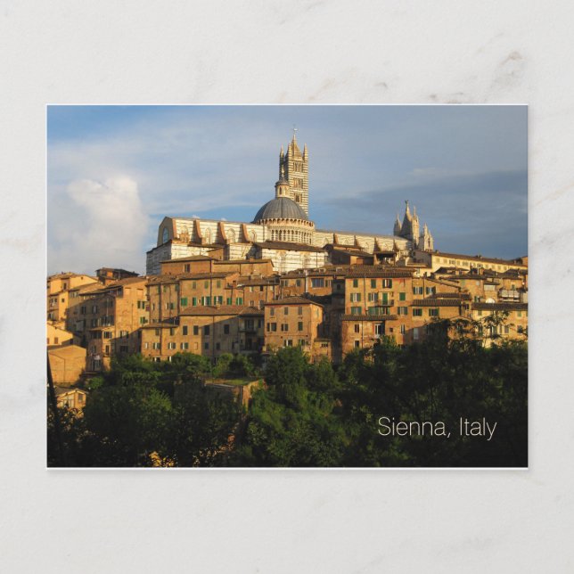 Cartão postal - Duomo di Siena, Itália (Frente)