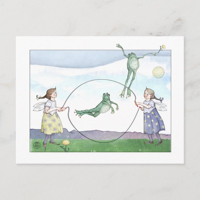 Cartão Postal Duplo neerlandês (Frente)