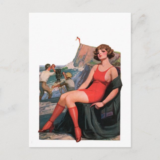 Cartão Postal Duplo ou Sair (Frente)