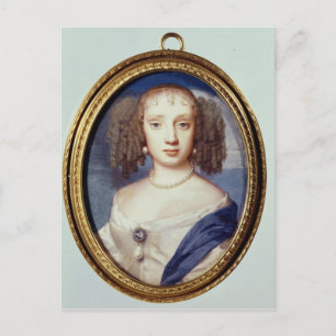 Cartão Postal Duquesa de Orleans, c.1665