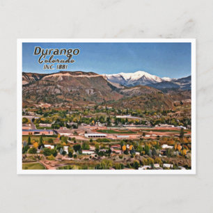CARTÃO POSTAL DURANGO COLORADO