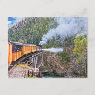 Cartão Postal Durango E Silverton Locomotive Blowdown