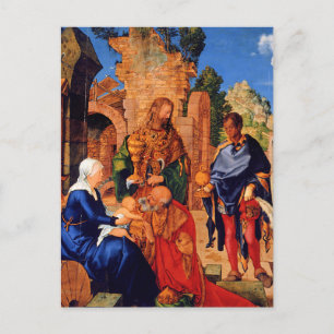 Cartão Postal Durer - A Adoração dos Magos,