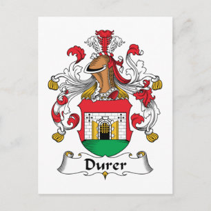 Cartão Postal Durer Family Crest