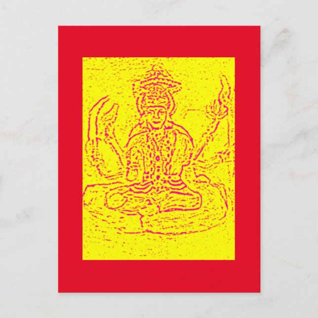 CARTÃO POSTAL DURGA (Frente)