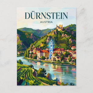 Cartão Postal Dürnstein Áustria