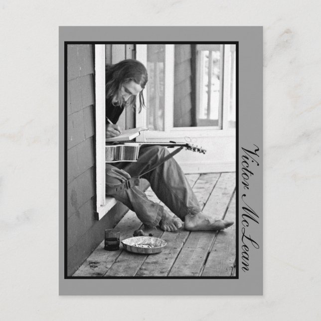 Cartão Postal Duro no trabalho (Frente)