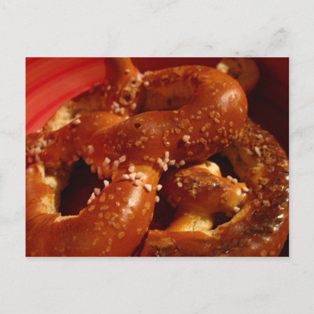 Cartão Postal Duro Pretzel (Frente)