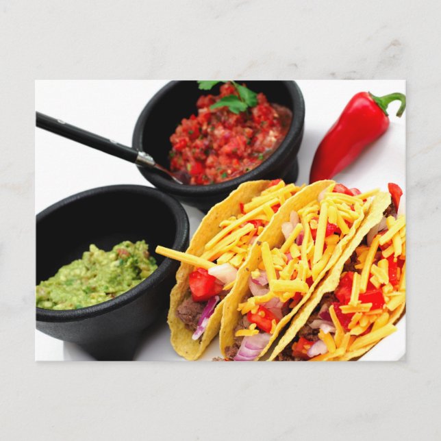 Cartão Postal Duro Shell Taco (Frente)