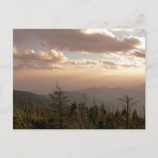 Cartão Postal Dusk at Clingman's Dome