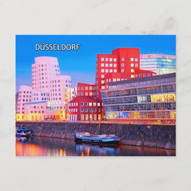 Cartão Postal Düsseldorf 02E (Frente)