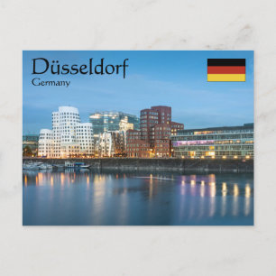Cartão Postal Dusseldorf Alemanha