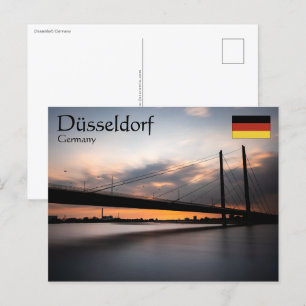 Cartão Postal Dusseldorf Alemanha