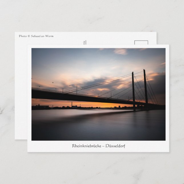 Cartão Postal Dusseldorf, Alemanha (Frente/Verso)
