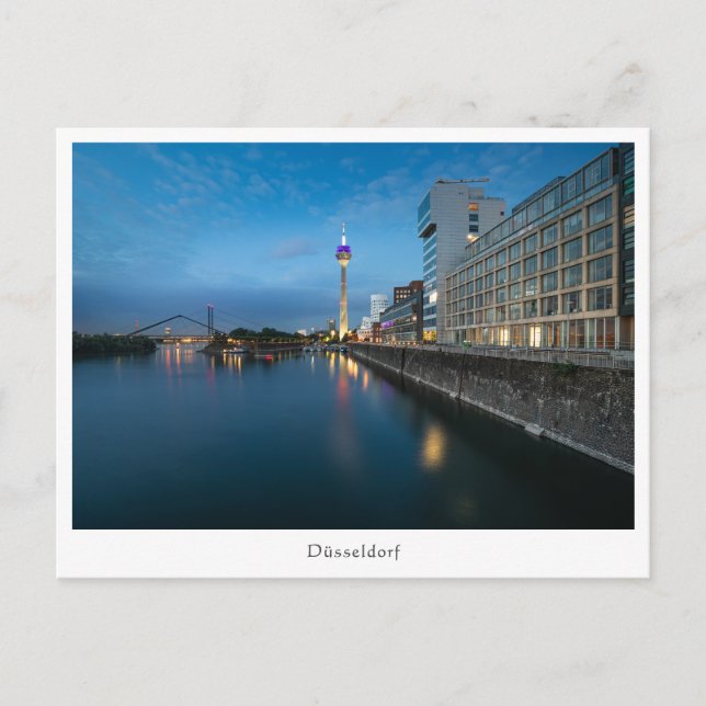 Cartão Postal Dusseldorf Alemanha (Frente)