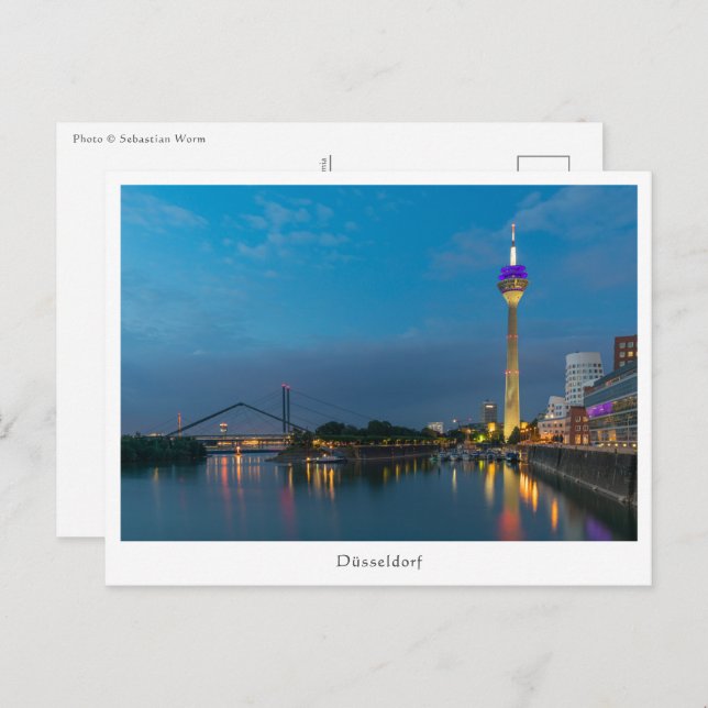 Cartão Postal Dusseldorf Alemanha (Frente/Verso)