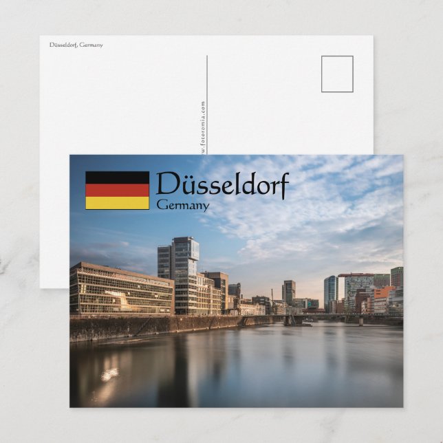 Cartão Postal Dusseldorf Alemanha (Frente/Verso)