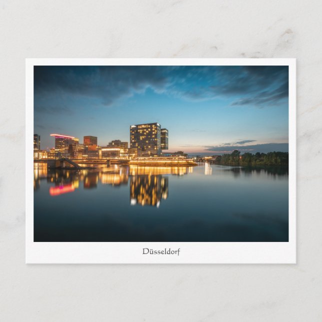 Cartão Postal Dusseldorf Alemanha (Frente)