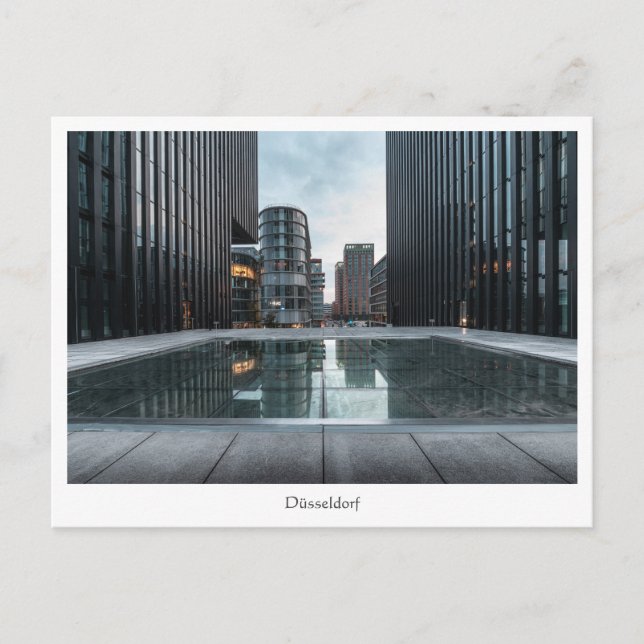 Cartão Postal Dusseldorf Alemanha (Frente)