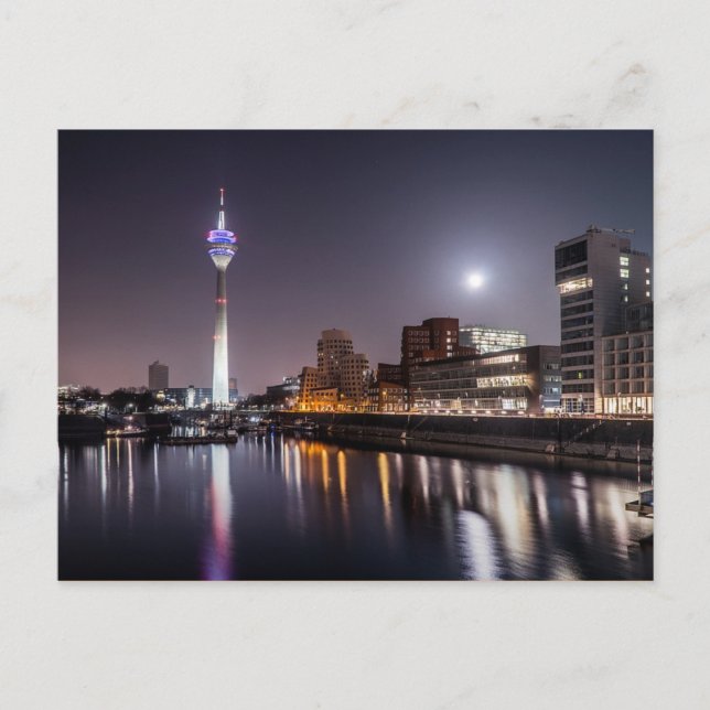 Cartão Postal Dusseldorf, Media Harbor (Frente)