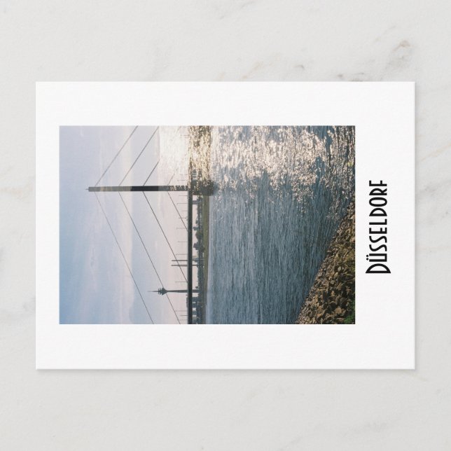Cartão Postal Dusseldorf Postcard (Frente)