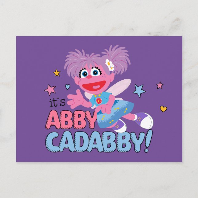Cartão Postal É Abby Cadabby! (Frente)