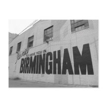 É bom ter você em Birmingham
