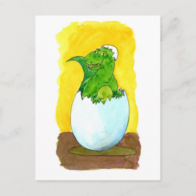 Cartão Postal E é para o ovo (Frente)