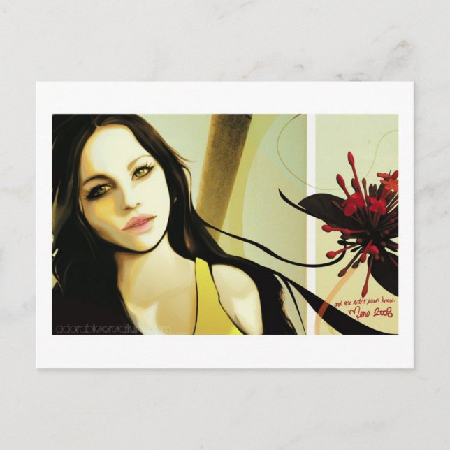 Cartão Postal E Ela Nem Sequer Sabia O Cartão-Postal (Frente)