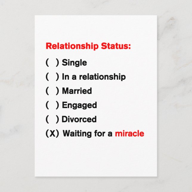 Cartão Postal É Milagre (Frente)