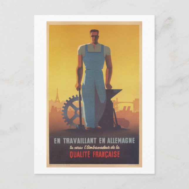 Cartão Postal É nossa bandeira. Lute por ela. (Frente)