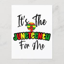 Cartão Postal É O Décimo Junho Para Mim Melanin Black Sista Bruh