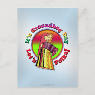 Cartão Postal É o Dia da Marmota!