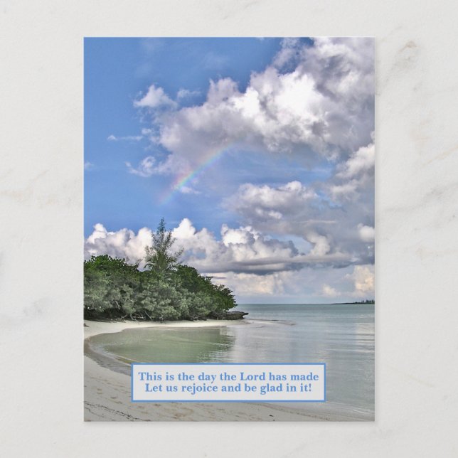 CARTÃO POSTAL É O DIA QUE O SENHOR FEZ (Frente)