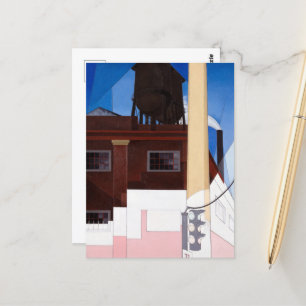 Cartão Postal ...e o lar dos bravos por Charles Demuth