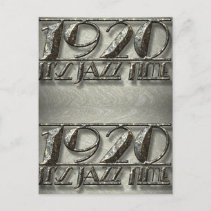 Cartão Postal É o Outdoor do estilo musical Dance do Jazz Time 
